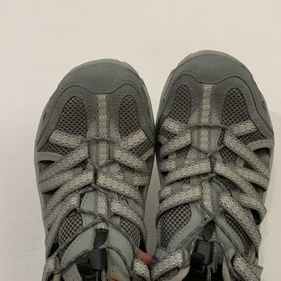 Chaco Outcross Lace Shoe Gray Women Size 8.5 - Picture 8 of 10
